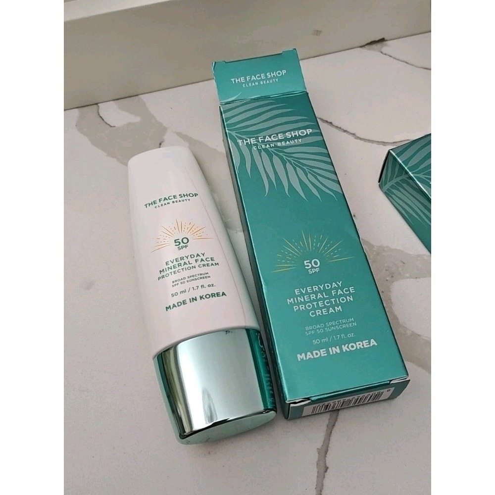 The Face Shop CleanBeauty Everyday Mineral Face Protection Sun Cream‎ SPF 50+++